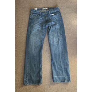 Levi’s 569 Men’s Loose Fit Straight Leg Blue Jeans 100% Cotton Denim Size 34x34